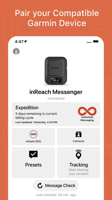 Garmin Messenger™ screenshot 3 of 5