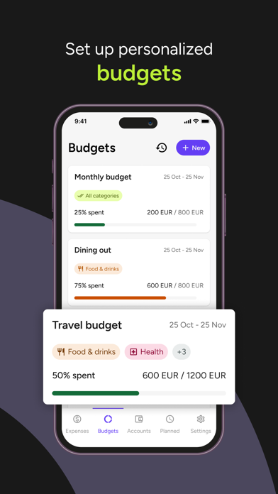 Expense Tracker: Expenza Screenshot