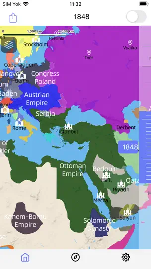 HistoricalAtlas(Lite) iPhone Ekran Görüntüsü 9