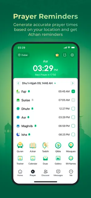 Wemu: WeMuslim, Athan&Qibla screenshot 2
