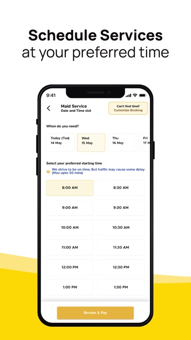 YellowZap - Home Services App Screenshot