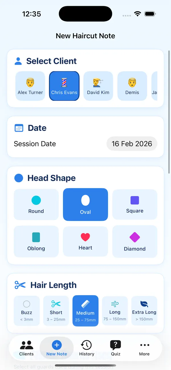 #3. Barber Notes (iOS) Podle: Amaire Does It LLC