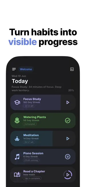 Streakl - Habit & Goal Tracker screenshot 1