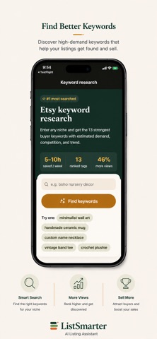 ListSmarter: AI Listing iPhone screenshot