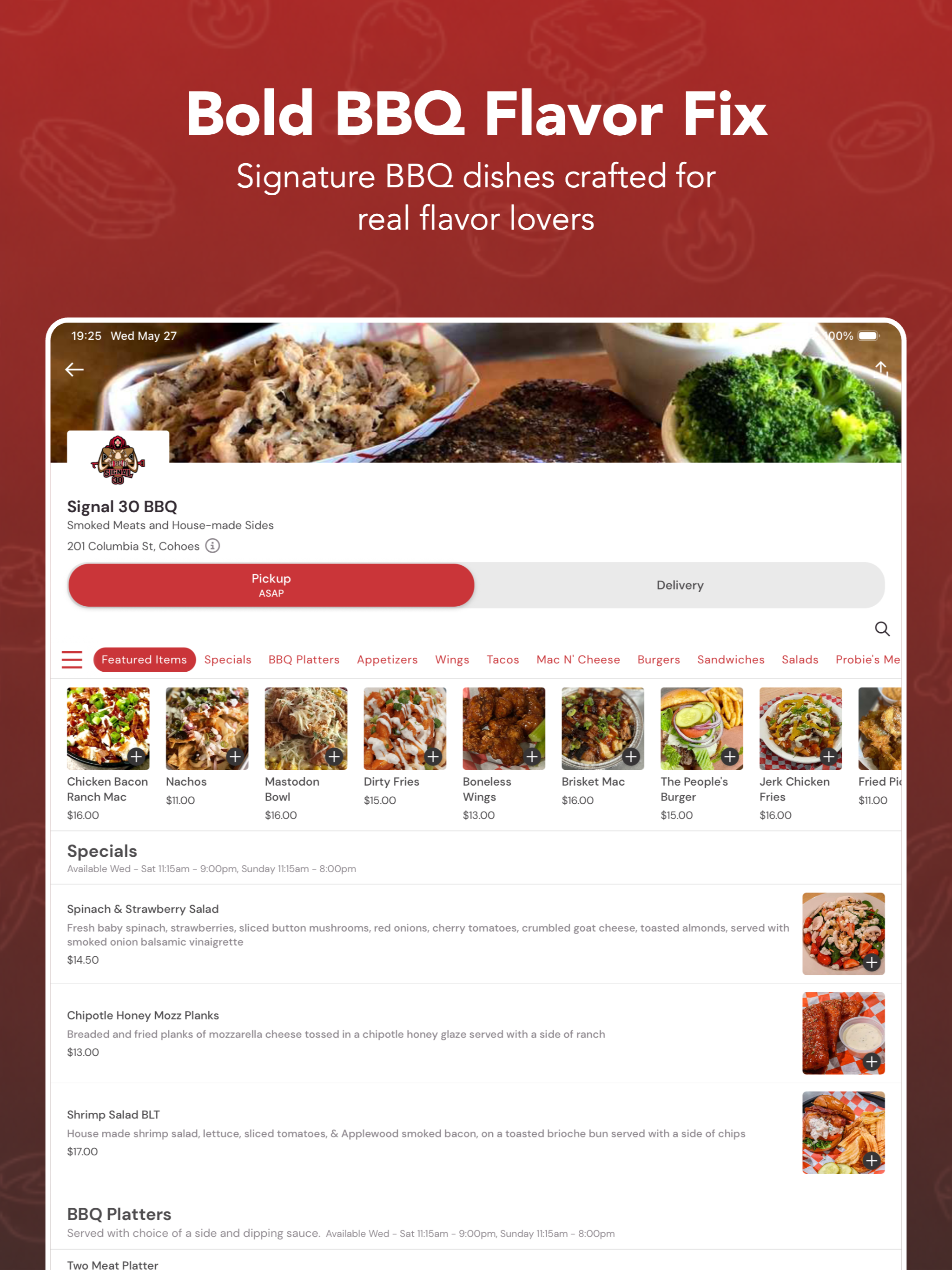 Signal 30 BBQ screenshot 7