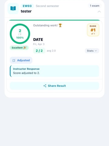 EduTracker by OMREX iPad screenshot
