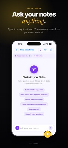 NoteMode: AI Notes & Study Screenshot 5 of 10