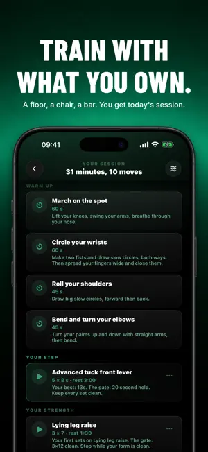 Calisthenics AI: Coach screenshot 4