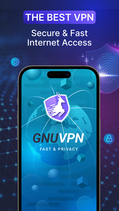 GnuVPN - Best & Fast VPN Screenshot