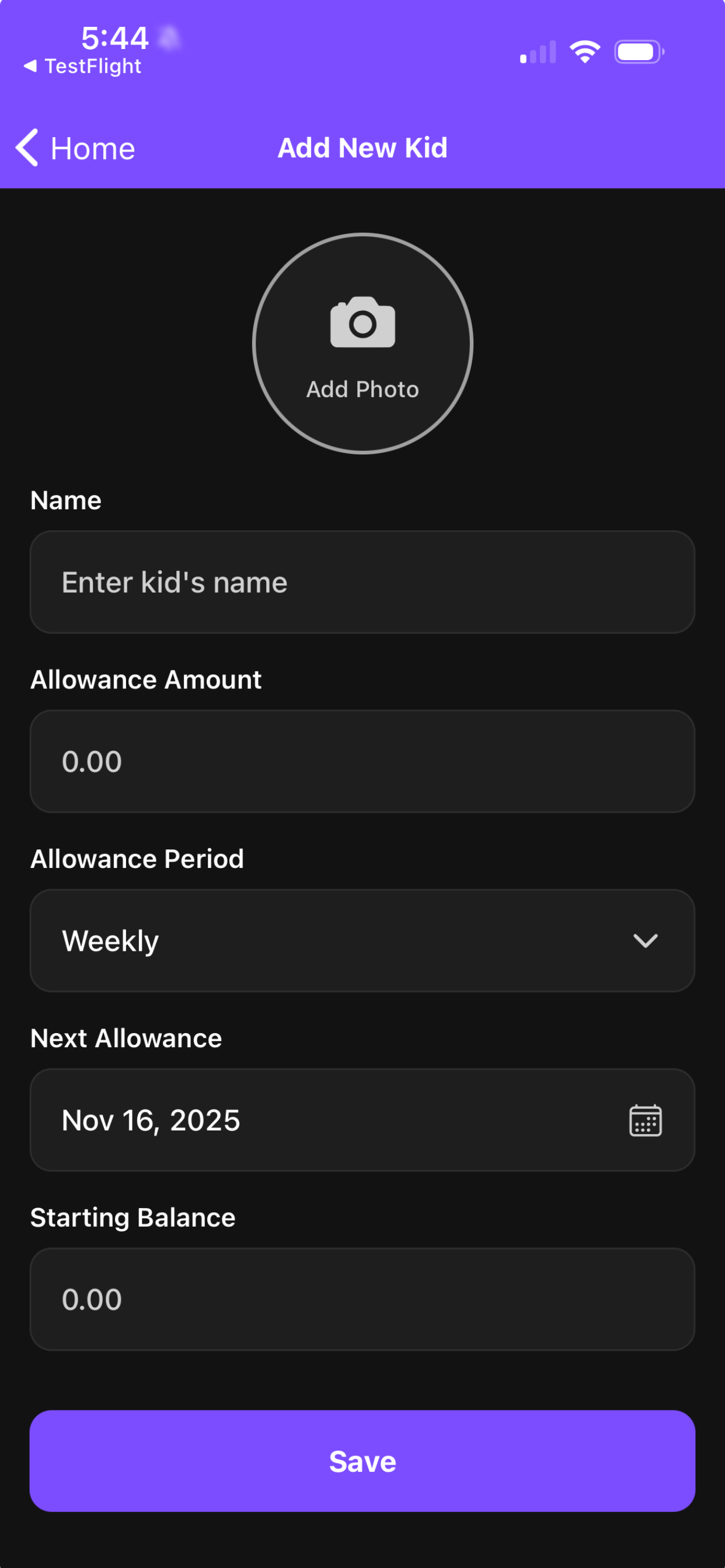 Allowance Tracker for Kids screenshot 4