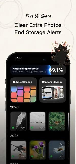 xPhotos: Organize & Free Space screenshot 1