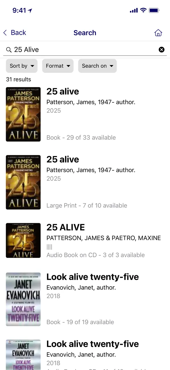 Screenshot #3 pour SLC Libraries Mobile