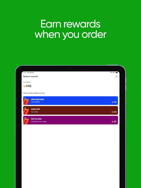 Heyfood - Food Delivery iPad screenshot 8 - Food & Drink app