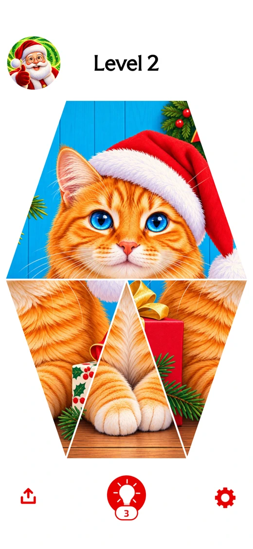 Christmas Puzzle - Paint Art screenshot 4