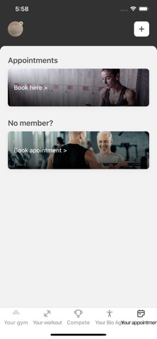 Vital & Fit Lounge iPhone screenshot