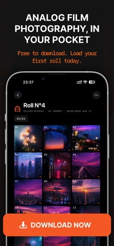 Analog Film Camera: Eluvo iPhone screenshot 8