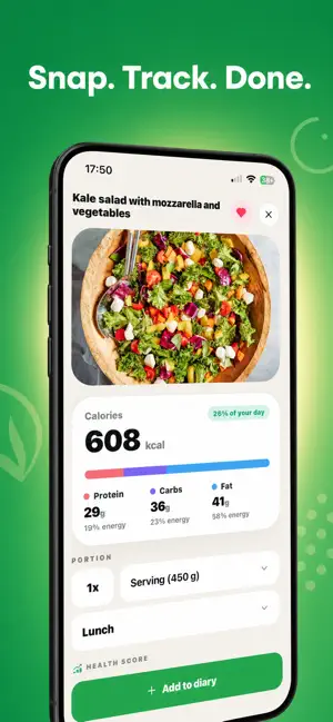 Dietly: AI Calorie Counter screenshot 1