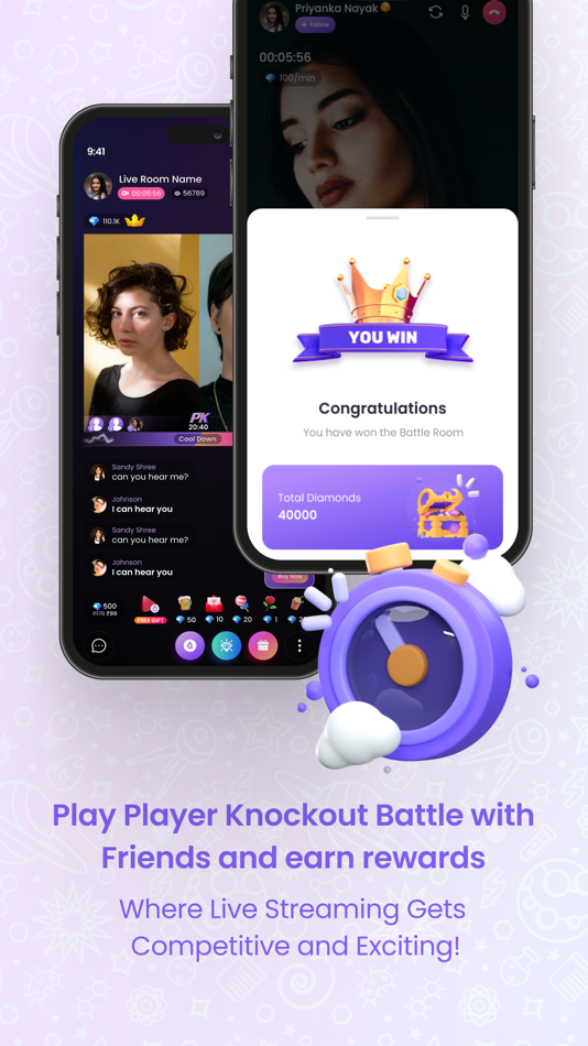 #6. Chingari : Live conversations (iOS) By: Tech4Billion Media Private Limited