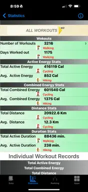 Workout Analytics screenshot 3