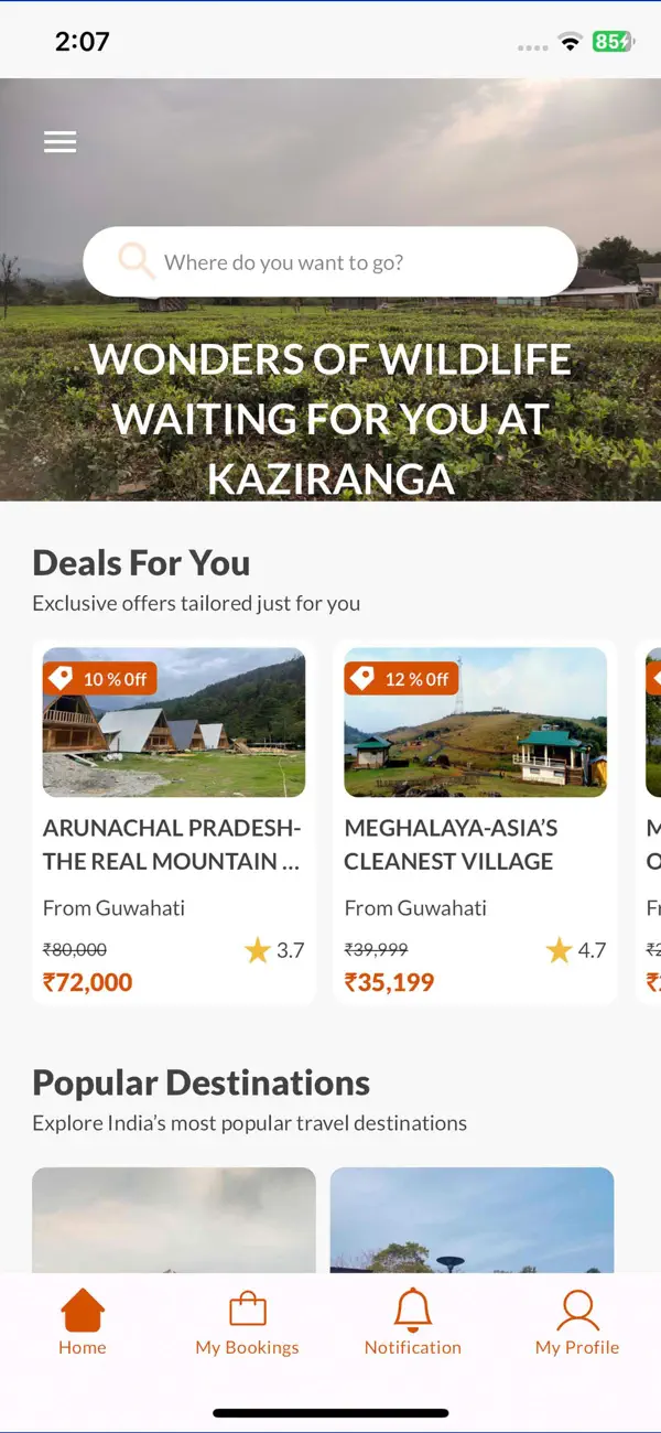 Screenshot #1 pour Bharat Caravans - Agent