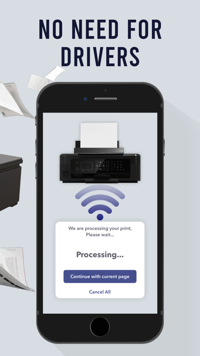 printer:  wireless app prints.のおすすめ画像2
