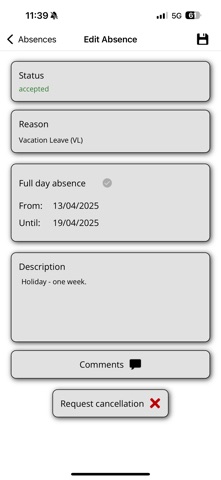 sabris Shift Plan Screenshot 5 of 10