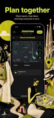 Journee - Trip Planner screenshot