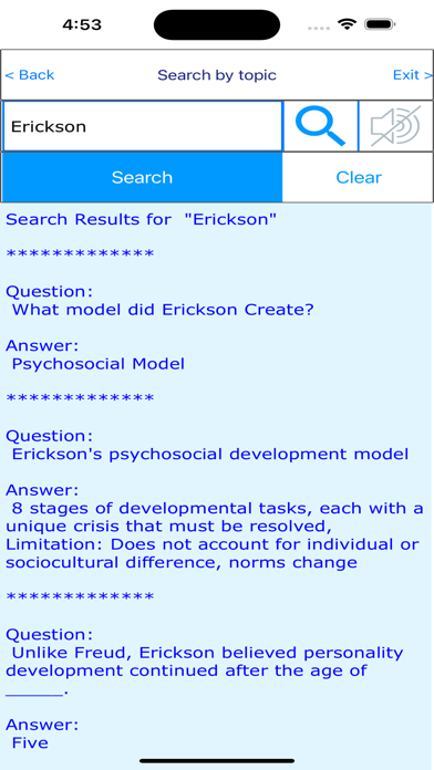 Screenshot #3 pour ASWB Social Work Practice Test