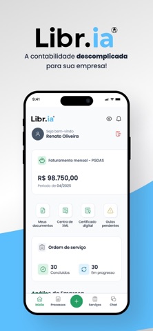Libr.ia iPhone screenshot