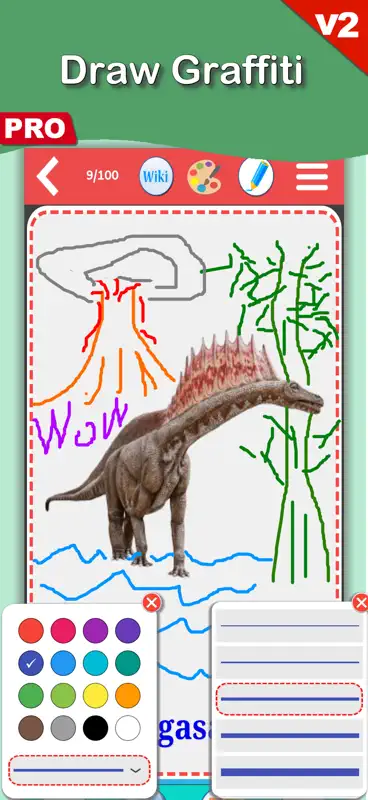 Dinosaurs Cards V2 PRO screenshot 5 of 6