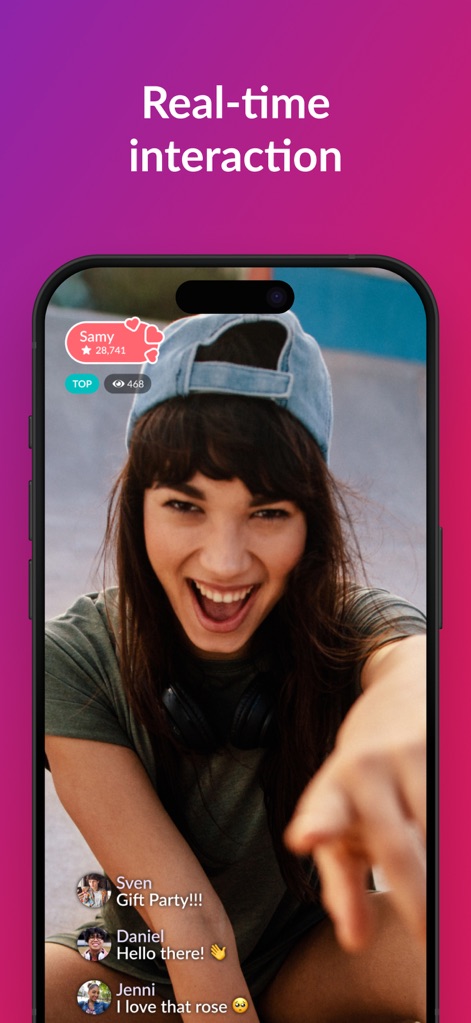 MeetMe: Go Live & Stream Now - Dynamic Live Engagement