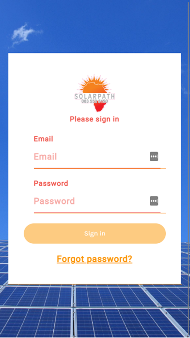 Screenshot 2 of SolarPath Optimise App