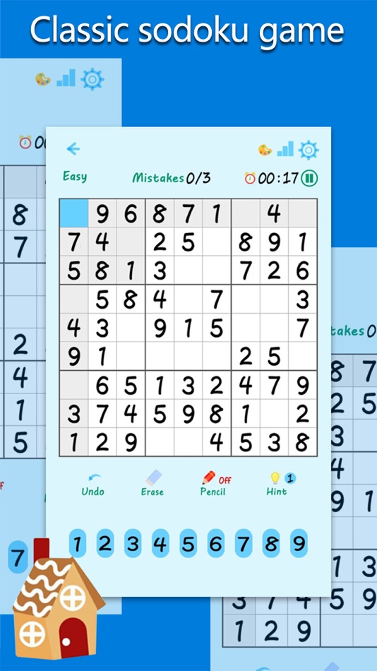 #3. Sudoku Puzzle : Classic Sudoku (iOS) 由: H.T Games