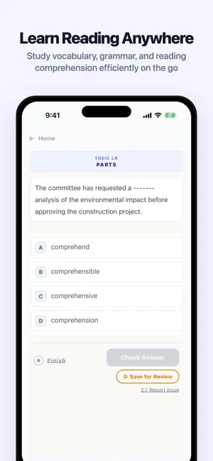 PengoLingo: TOEIC® L&R Prep screenshot 3