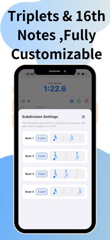 S Metronome: Time Calculator Screenshot 3 of 5