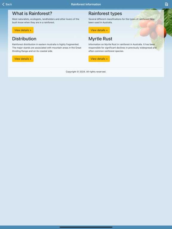 Screenshot #6 pour Rainforest Plants 2nd Edition