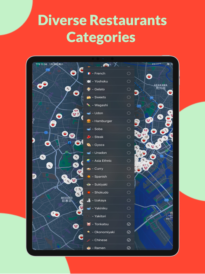 Oishii Map - Tabelog Top 100
