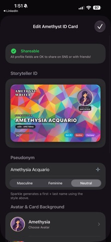 Amethyst Writer screenshot
