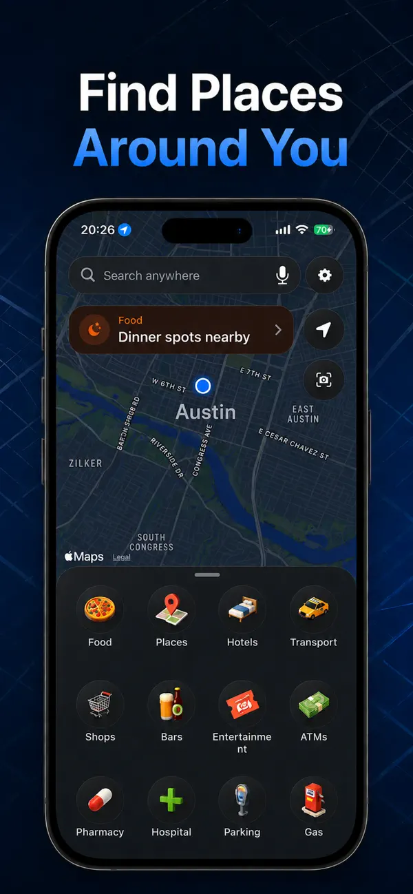Screenshot #1 pour Around Me - Nearby Places