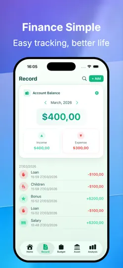 Capture d'écran de Money Manager: Track All Loan sur iPhone 3