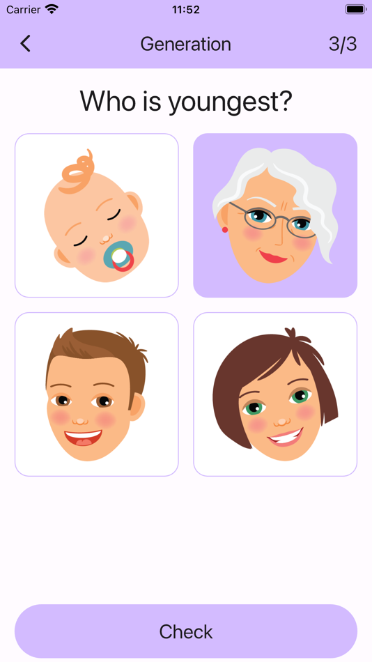#7. Train Brain: Memory Quiz Kids (iOS) Podle: Tu Tran Duy