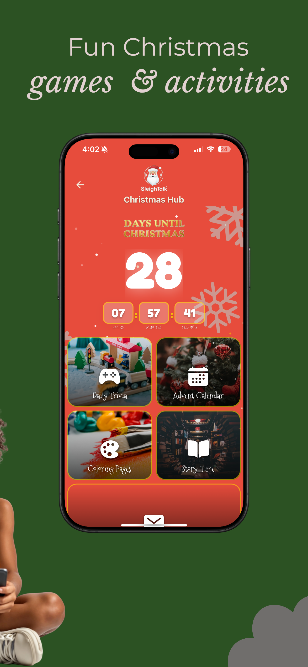 SleighTalk: Call Santa