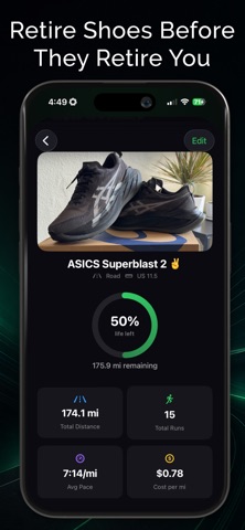Vitadel Run: Running Coach Screenshot 9 of 10