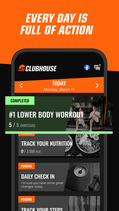 ERF Clubhouse iPhone screenshot 3 - Health & Fitness app