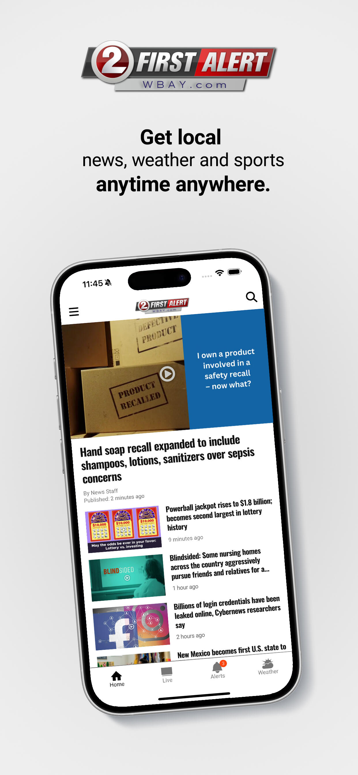 WBAY Action 2 News First Alert