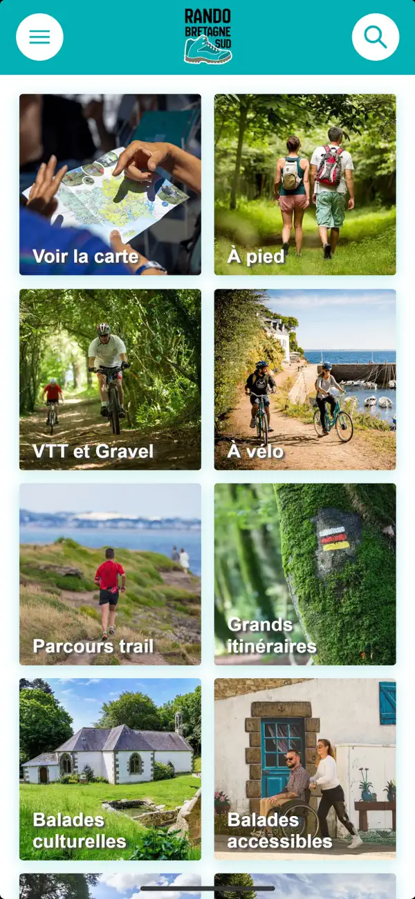 Screenshot #1 pour Rando Bretagne Sud