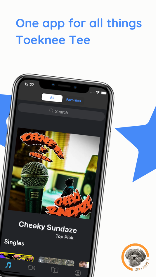 #1. Toeknee Tee (iOS) 由: Set Tripp'n Ltd. Co.