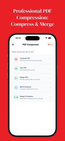 PDF Compressor : Compress Size Screenshot 2 of 7