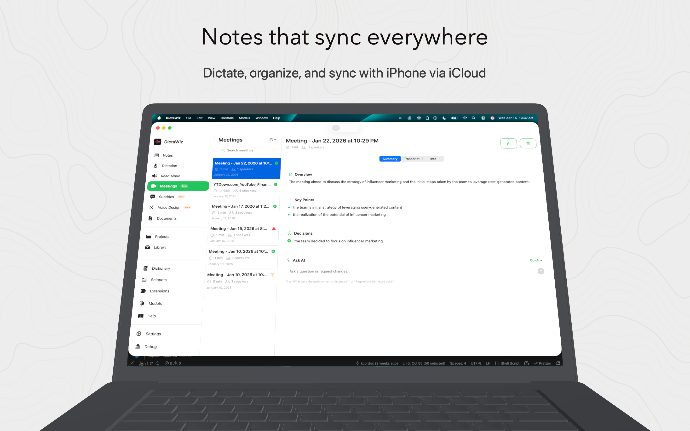 DictaWiz: AI Keyboard & Notes screenshot 21