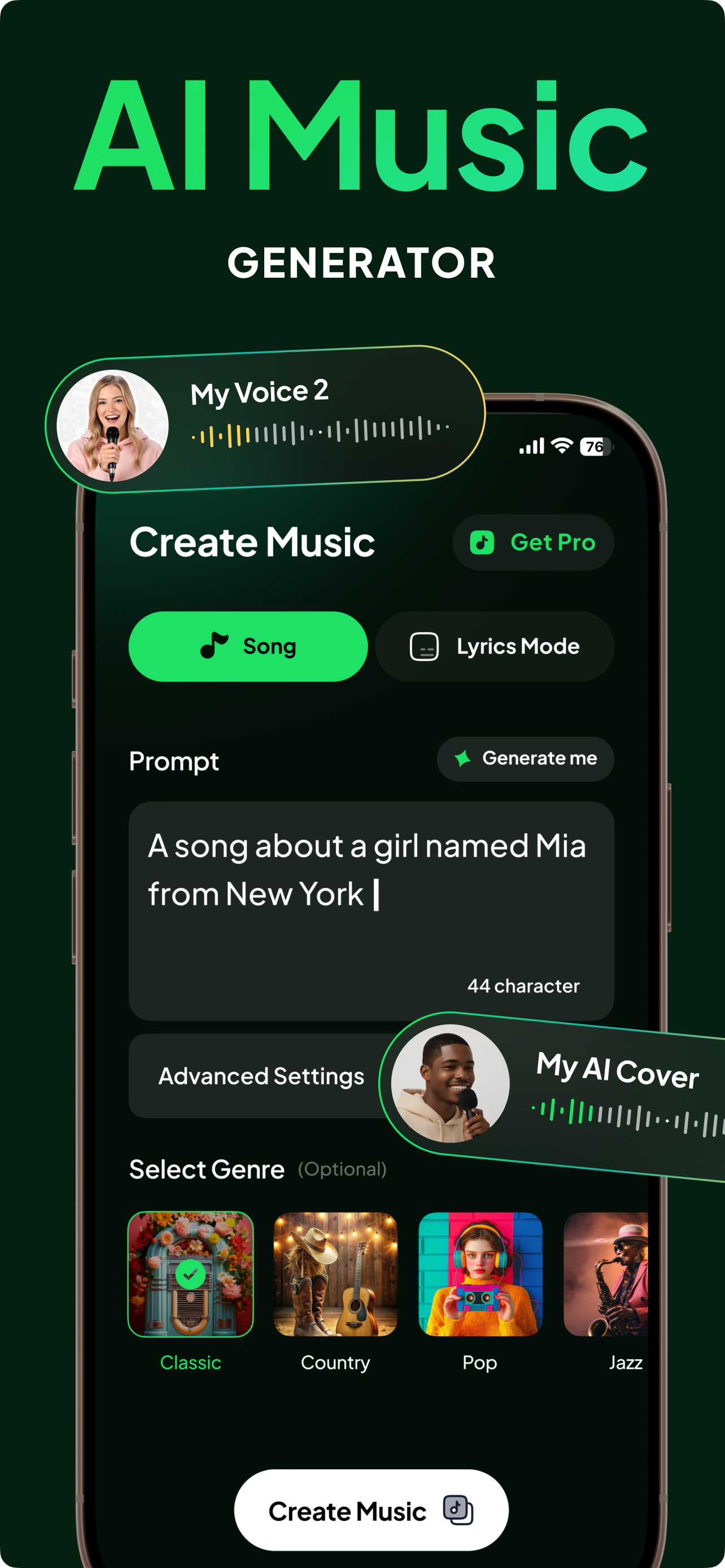 Songi - AI Music & Cover Maker